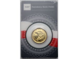 3467. Polska, 100 złotych 2019, Bielik, 1/4 uncji złota - nakład 500 sztuk