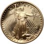 3501. USA, 10 dolarów 1998, Gold Eagle, Proof, 1/4 uncji złota - 2