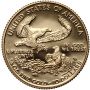 3501. USA, 10 dolarów 1998, Gold Eagle, Proof, 1/4 uncji złota - 3