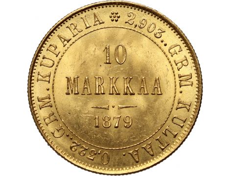 3508. Finlandia, 10 marek 1879 S