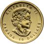 3549. Kanada, Elżbieta II, 10 dolarów 2012, 1/4 uncji złota - 3