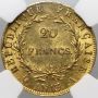 3562. Francja, Napoleon I, 20 franków An 13 A, Paryż, NGC AU58 - 4