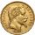 3596. Francja, Napoleon III, 20 franków 1868 BB, Strasbourg, Wieniec