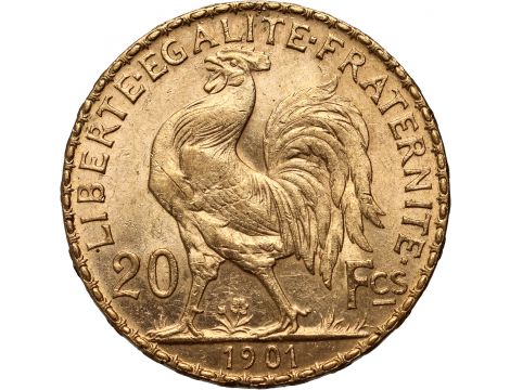 3621. Francja, 20 franków 1901, Marianna Kogut - 2
