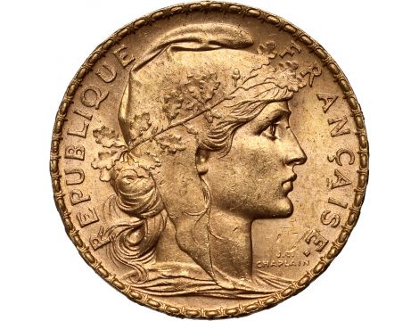 3628. Francja, 20 franków 1904, Marianna Kogut