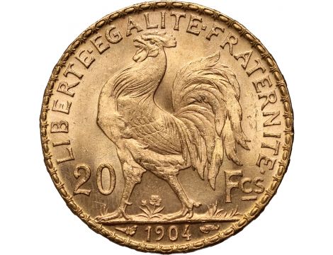 3629. Francja, 20 franków 1904, Marianna Kogut - 2