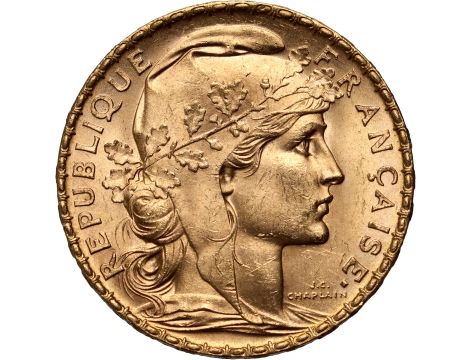 3630. Francja, 20 franków 1904, Marianna Kogut