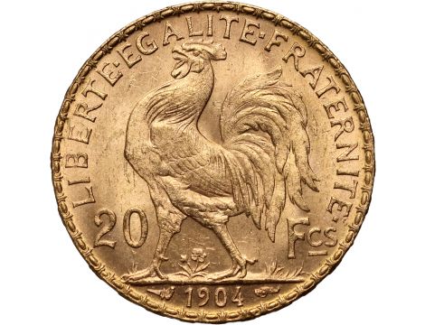 3630. Francja, 20 franków 1904, Marianna Kogut - 2