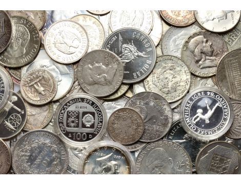 Junk Silver 1000 g czystego srebra MONETY