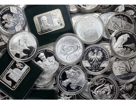 Srebrna moneta 20 złotych NBP