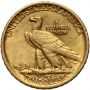 3661. USA, 10 dolarów 1907, Filadelfia, Indianin - 3