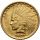 3661. USA, 10 dolarów 1907, Filadelfia, Indianin