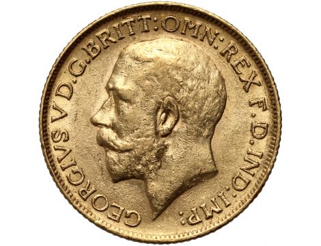 3673. Wielka Brytania, Jerzy V, suweren 1912