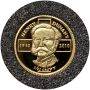 3695. Falklandy, 1/25 crown 2010, Henry Dunant, 1/25 uncji złota - 2