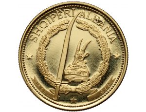 3709. Albania, 20 leke 1969, Skanderbeg - rzadkie