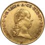 3711. Austria, Leopold II, 1/2 sovrano 1792 B, Kremnica - 2
