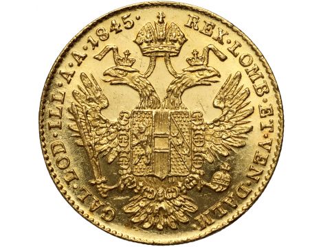 3716. Austria, Ferdynand I, dukat 1845 A, Wiedeń - 2