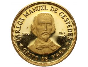 3731. Kuba, 100 pesos 1977, Carlos Manuel de Cespedes