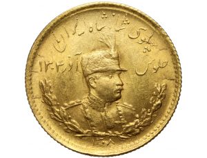 3768. Iran, Reza Pahlavi, 2 pahlavi SH1308 (1929) - bardzo rzadki rocznik