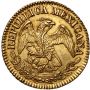 3774. Meksyk, 1/2 escudo 1854 C CE, Culiacan - 3