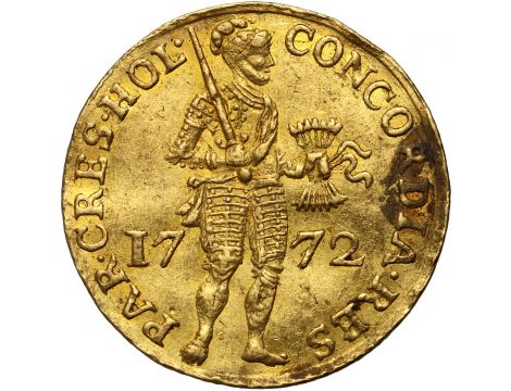 3781. Niderlandy, Holandia, dukat 1772