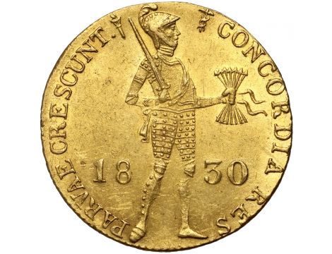3790. Rosja, Mikołaj I, dukat typu niderlandzkiego 1830