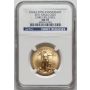 3794. USA, 25 dolarów 2011, Gold Eagle, NGC MS70, 1/2 uncji złota - 2