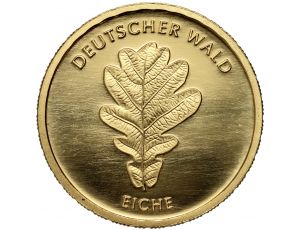 3796. Niemcy, 20 euro 2010 G, Dąb