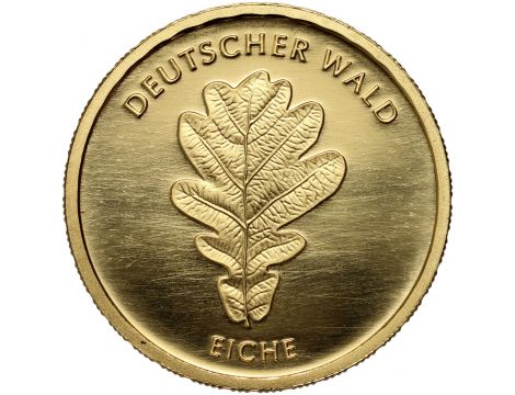 3796. Niemcy, 20 euro 2010 G, Dąb