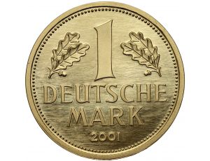 3804. Niemcy, 1 marka 2001 G, Wycofanie marki z obiegu