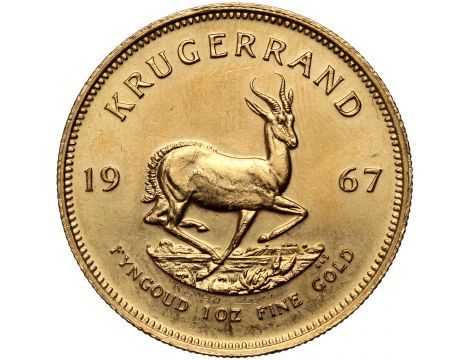 3812. RPA, Krugerrand 1967, 1 uncja złota - 2