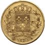 3862. Francja, Ludwik XVIII, 40 franków 1820 A, Paryż - rzadki rocznik - 3