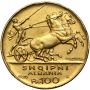 3864. Albania, Ahmed Zogu, 100 franga ari 1926 R, Rzym - 3