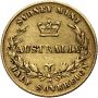 3866. Australia, Wiktoria, 1/2 suwerena 1863, Sydney - 2