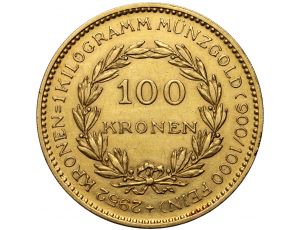 3868. Austria, 100 koron 1923 - rzadkie