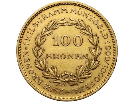 3868. Austria, 100 koron 1923 - rzadkie