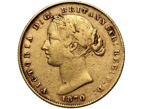 3892. Australia, Wiktoria, suweren 1870, Sydney - rzadszy typ