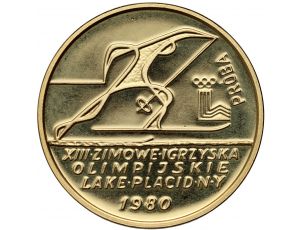 3901. Polska, PRL, 2000 zł 1980, Lake Placid, PRÓBA