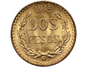 3917. Meksyk, 2 pesos 1945