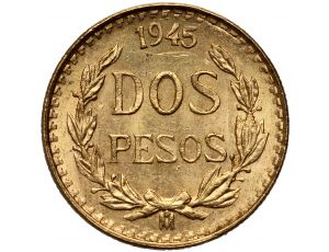 3918. Meksyk, 2 pesos 1945