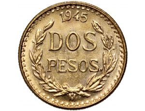 3919. Meksyk, 2 pesos 1945