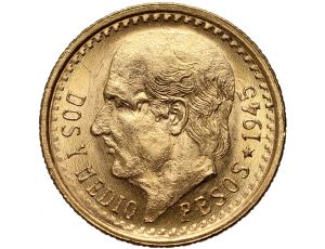 3921. Meksyk, 2,5 peso 1945