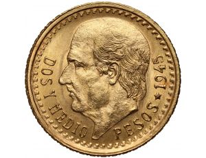 3922. Meksyk, 2,5 peso 1945