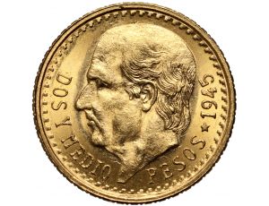 3924. Meksyk, 2,5 peso 1945