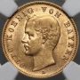 3929. Niemcy, Bawaria, Otto I, 20 marek 1900 D, Monachium, NGC AU58 - 3
