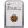 3933. Niemcy, Badenia, Fryderyk II, 10 marek 1909 G, Karlsruhe, NGC MS61 - 2