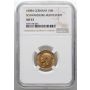 3935. Niemcy, Schwarzburg- Rudolstadt, Günther, 10 marek 1898, NGC AU53 - rzadkie - 2
