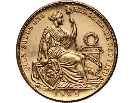 3945. Peru, 100 soli 1962