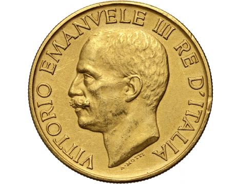 3946. Włochy, Wiktor Emanuel III, 100 lirów 1923