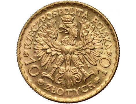Polska, II RP, 10 złotych 1925, Bolesław Chrobry - 2